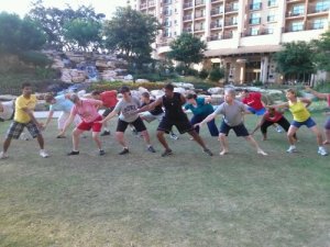 Morning Chi Gung at Kscope12