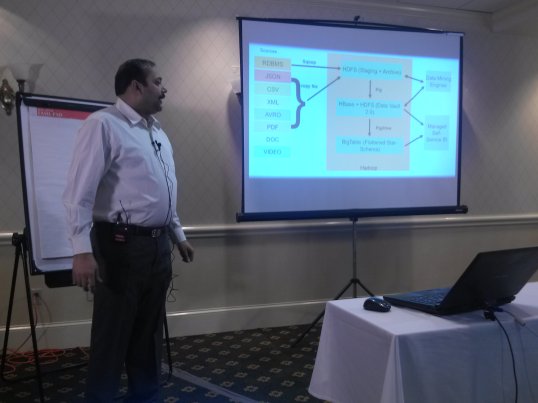 Sanjay talks about using Hadoop and NoSQL with Data Vault 2.0