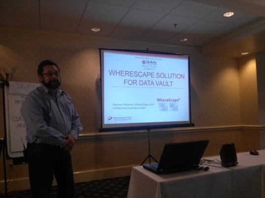 Raphael from WhereScape shows us Data Vault automation