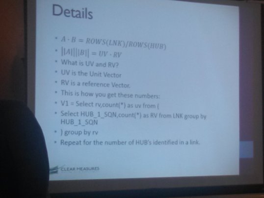 More calculations from Doug - vector math!