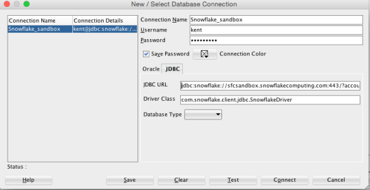 Configure Connection